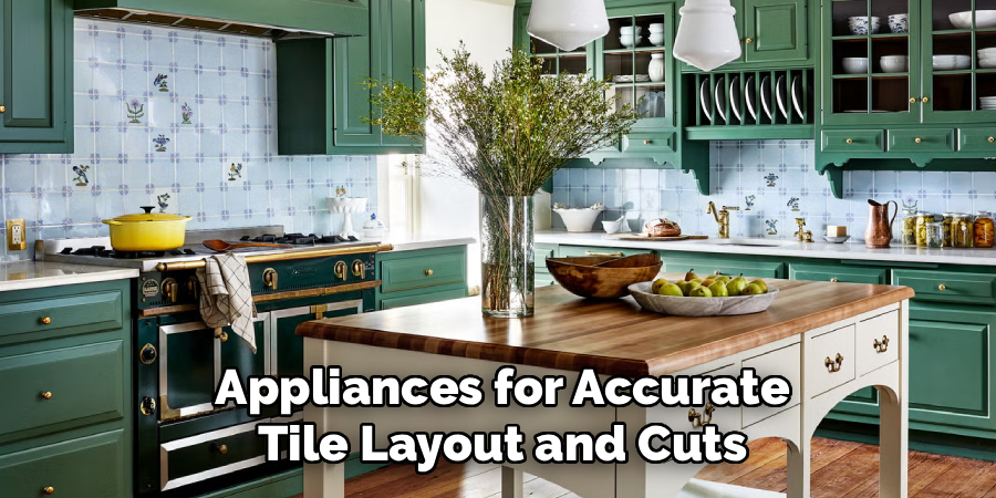 Appliances for Accurate Tile Layout and Cuts