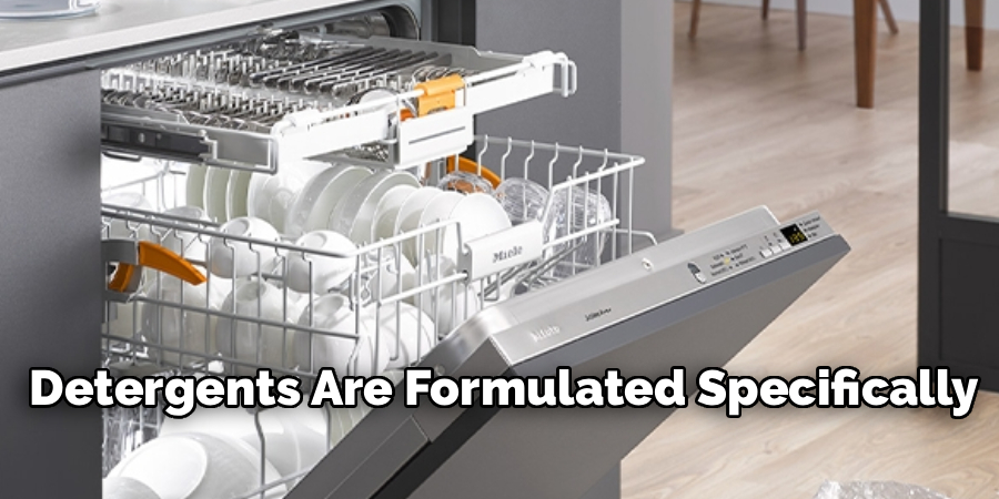 Detergents Are Formulated Specifically