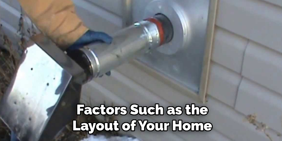 Factors Such as the Layout of Your Home