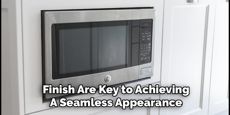 Finish Are Key to Achieving A Seamless Appearance