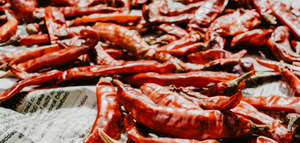 How to Dry Chillies in the Oven