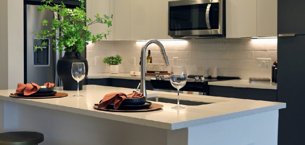How to Make a Countertop Microwave Look Built-in