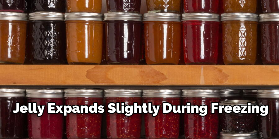 Jelly Expands Slightly During Freezing