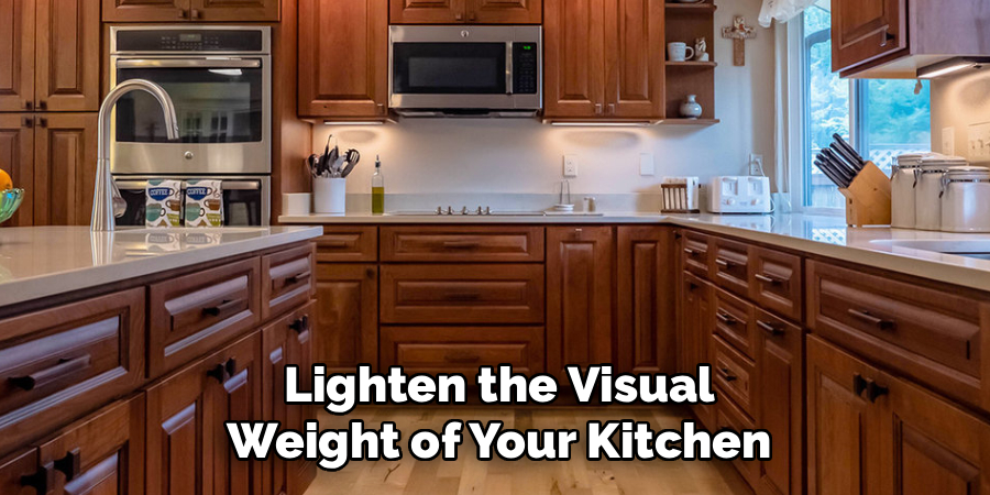 Lighten the Visual Weight of Your Kitchen