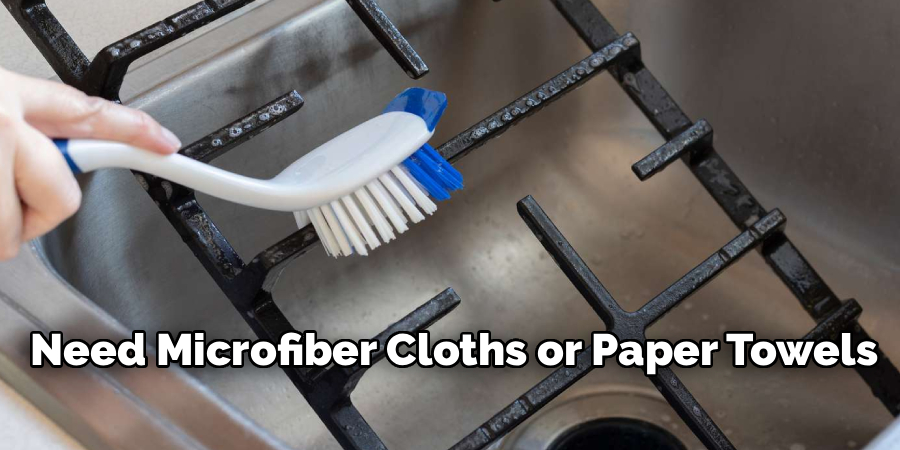Need Microfiber Cloths or Paper Towels