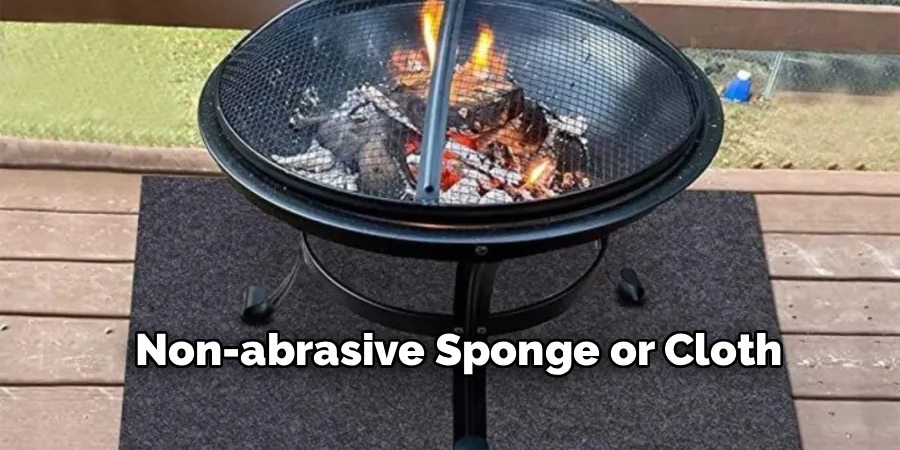 Non-abrasive Sponge or Cloth