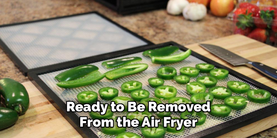 Ready to Be Removed
From the Air Fryer