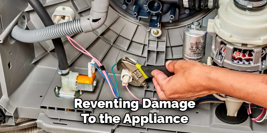 Reventing Damage
To the Appliance