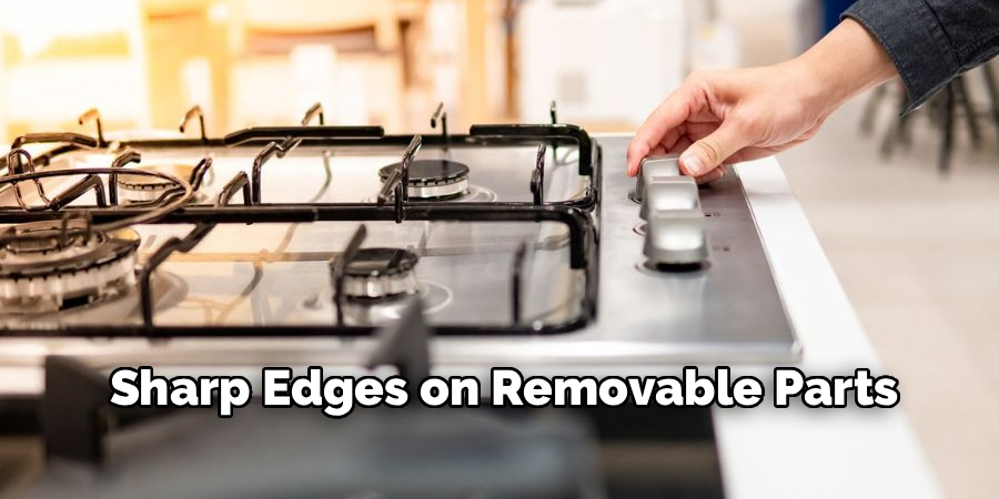 Sharp Edges on Removable Parts