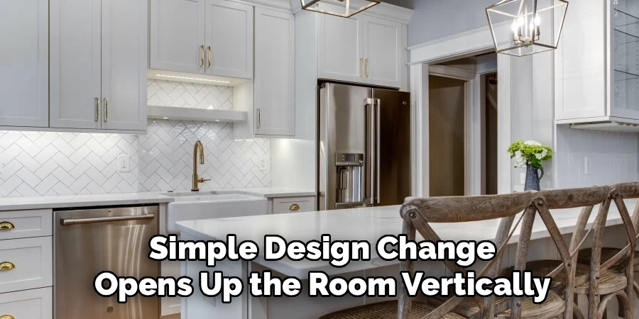 Simple Design Change Opens Up the Room Vertically