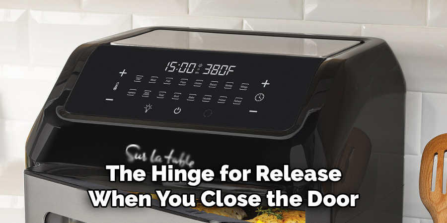 The Hinge for Release
When You Close the Door